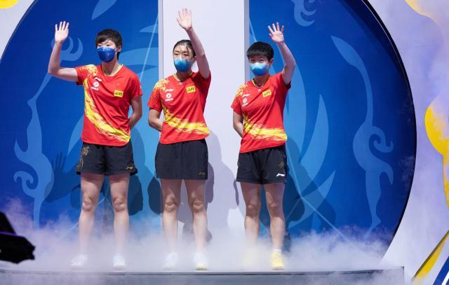 乐竞体育-痛击伊藤美诚完胜日本 中国女乒世乒赛女团5连冠！